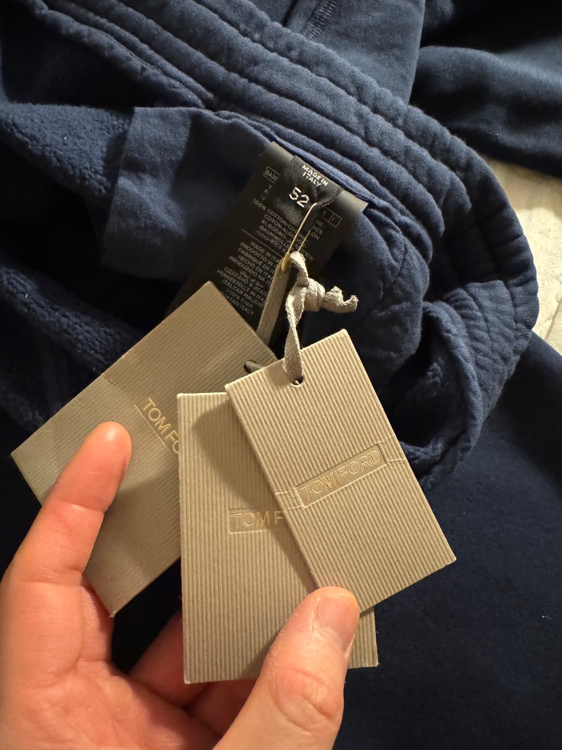 톰포드 네이비 트레이닝바지 조거팬츠 상품이미지6