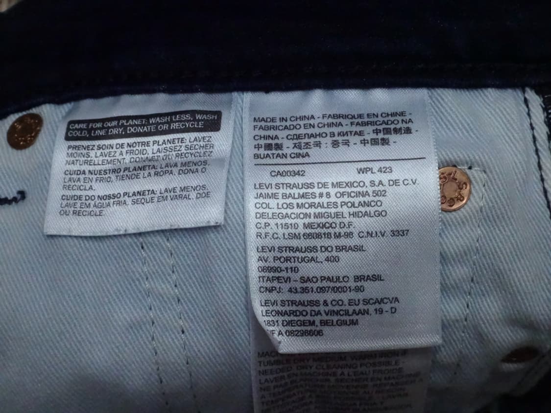 (30인치) Levis 리바이스511 남성 슬림핏 데님진 상품이미지8