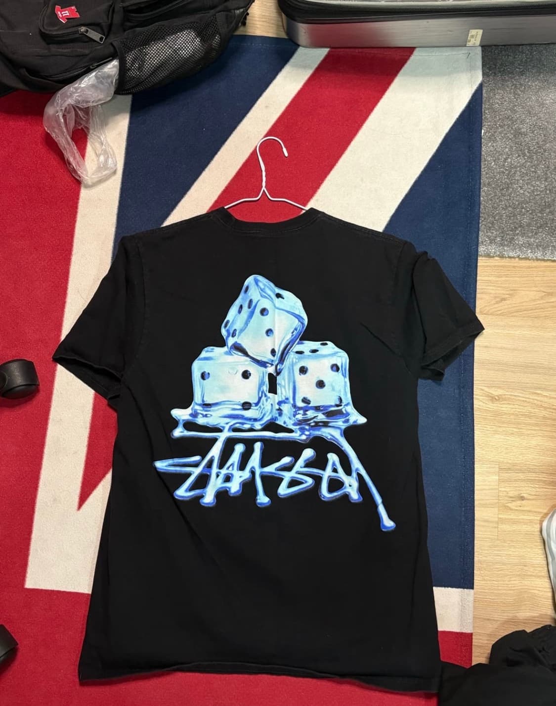 스투시 멜티드 티셔츠 블랙 상품이미지2