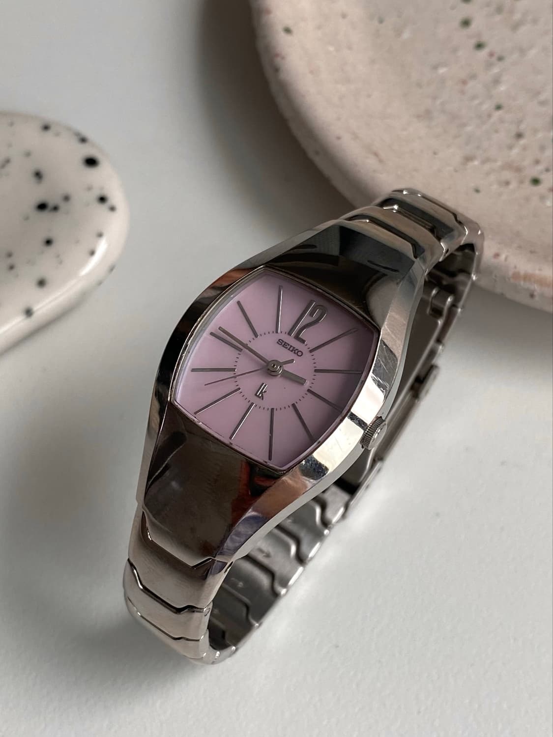 Seiko 세이코 lk 루키아 쉘 실버 퍼플 상품이미지1