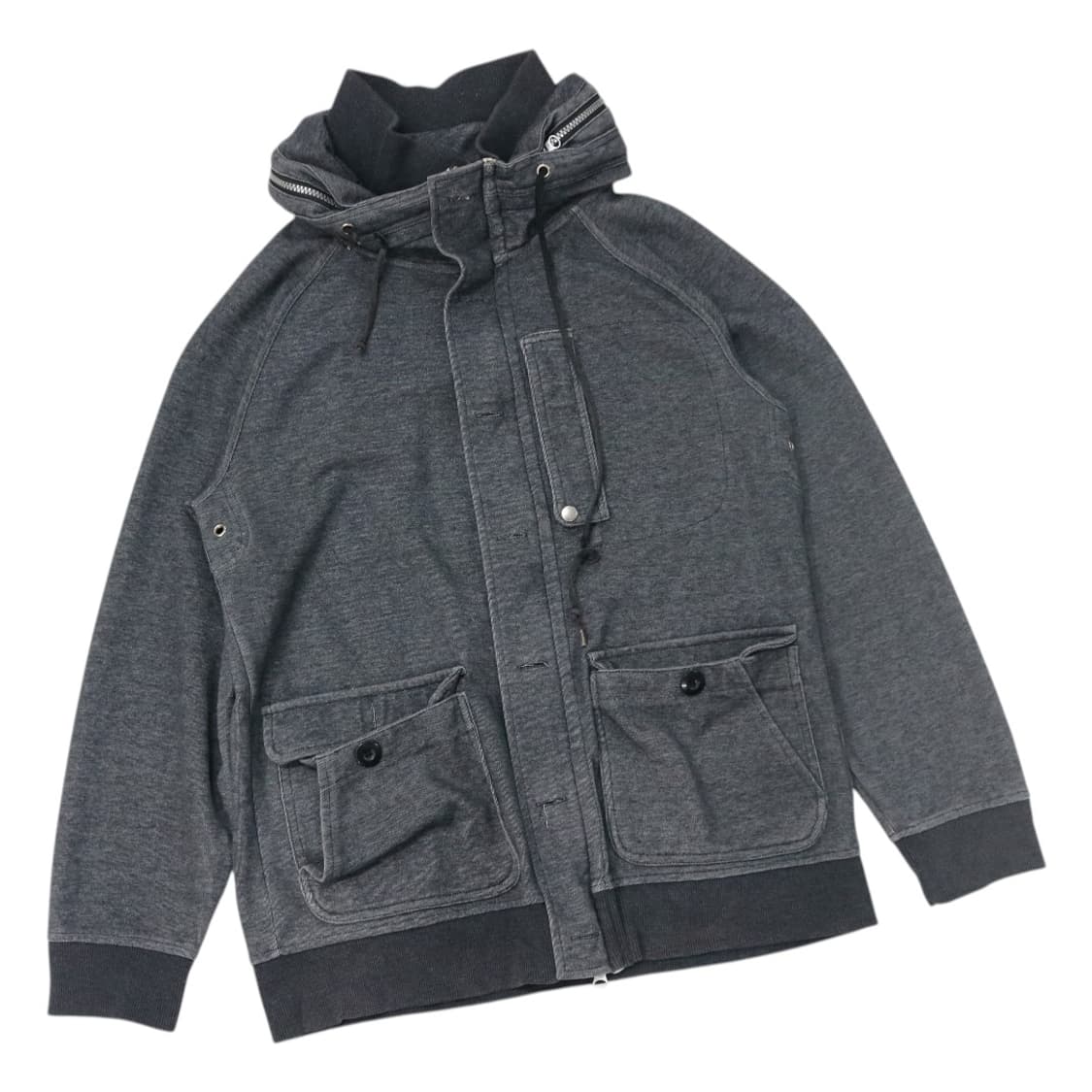 빔즈 하이넥 유틸리티 후드 집업 자켓 상품이미지1