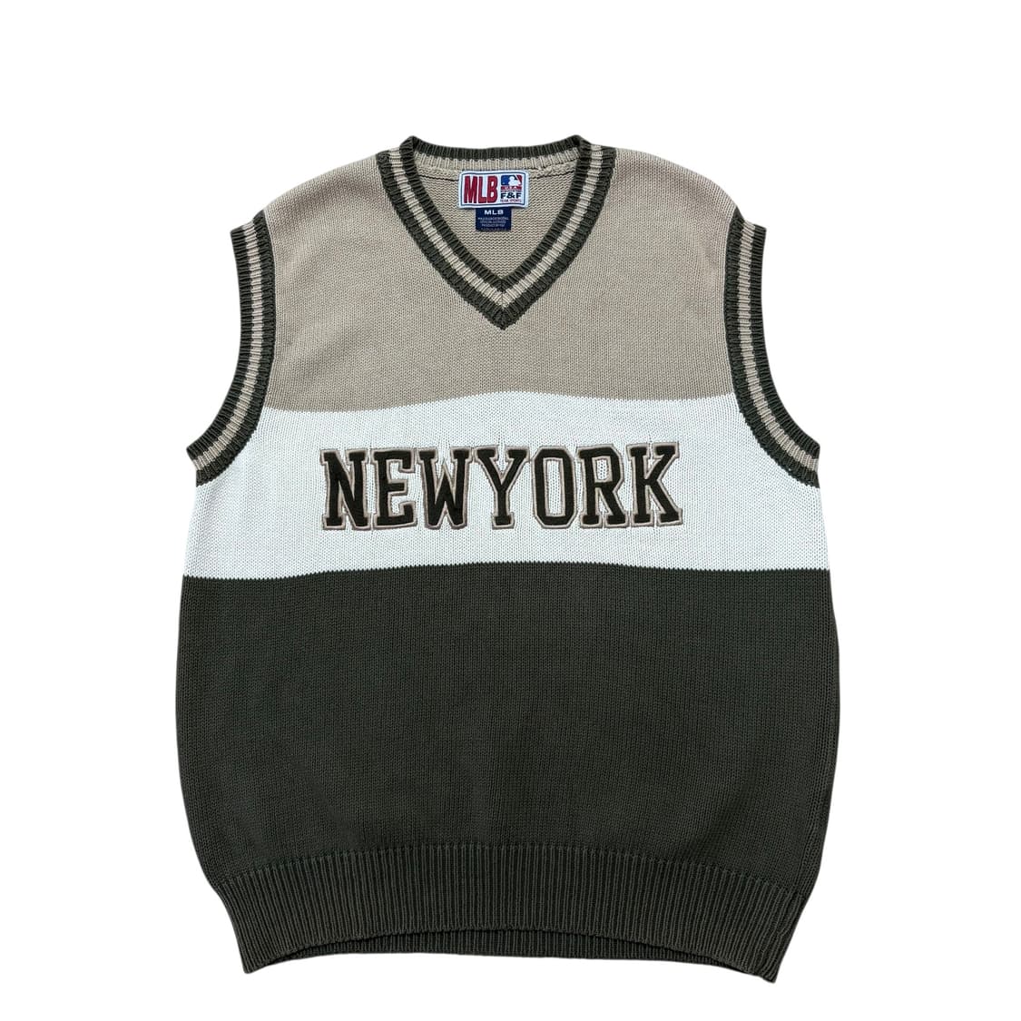 MLB 뉴욕양키즈 니트조끼 상품이미지1