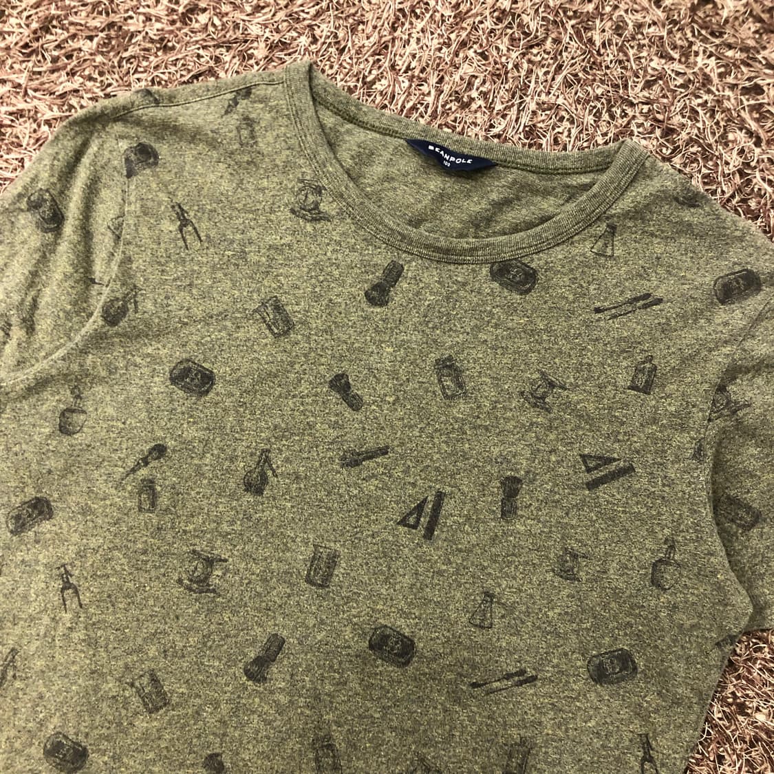 100 빈폴 프린팅 반팔 티셔츠 상품이미지2