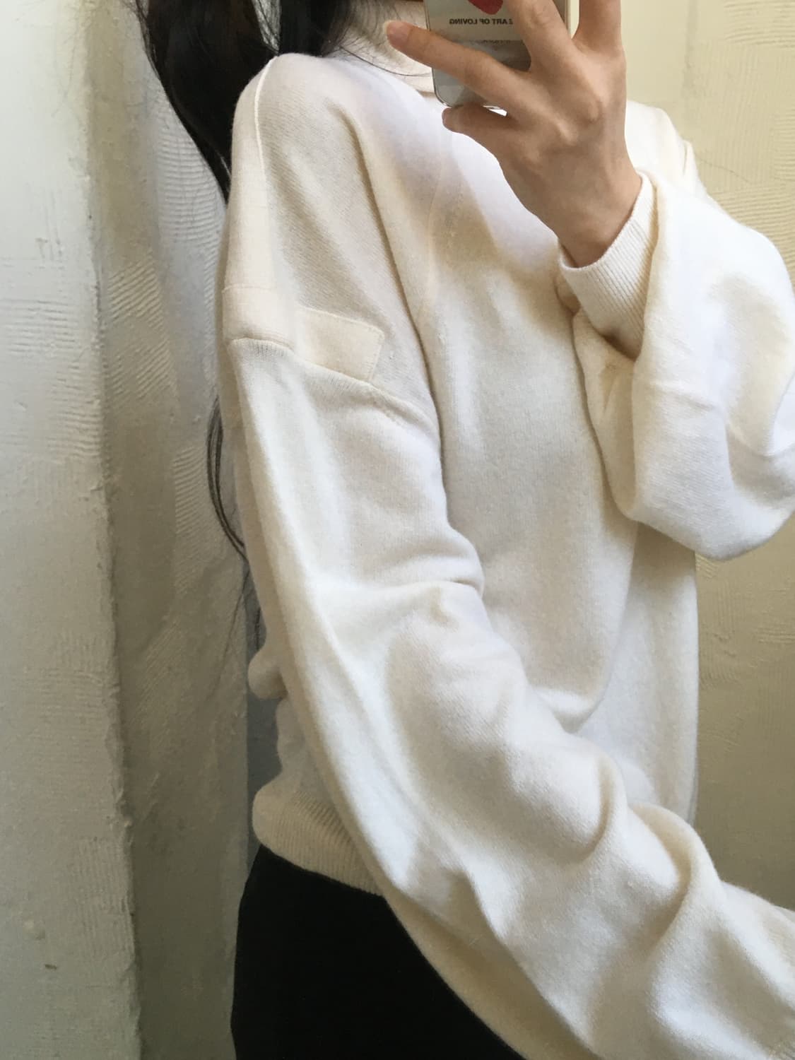 Tom Ford 톰포드 아이보리 캐시미어 터틀넥 니트 상품이미지1