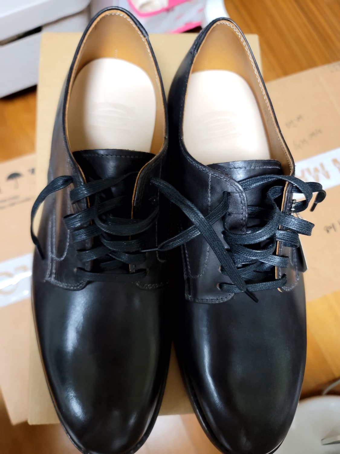 토이즈맥코이 Civilian 로우 쿼터 슈즈 오일드레더 10E 280 상품이미지5