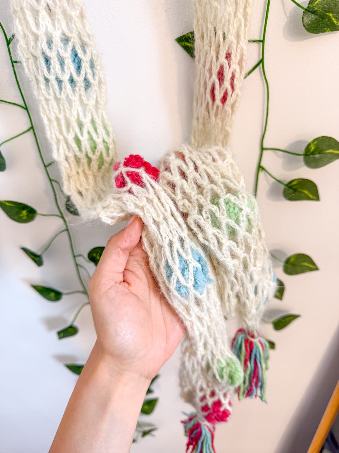 알록달록 모티브 머플러 상품이미지4