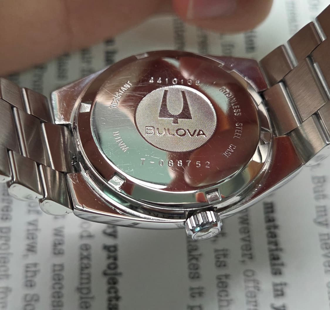 빈티지 부로바 슈퍼세빌 테레비형 데이데이트 실버판 통줄 브레이슬릿 ver 상품이미지7