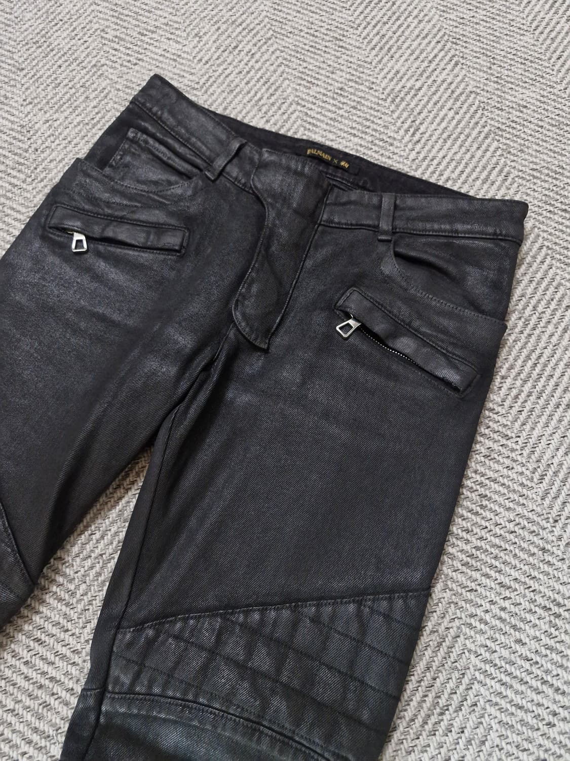 (민트급) 발망 h&m 코팅 바이커진 31 상품이미지3