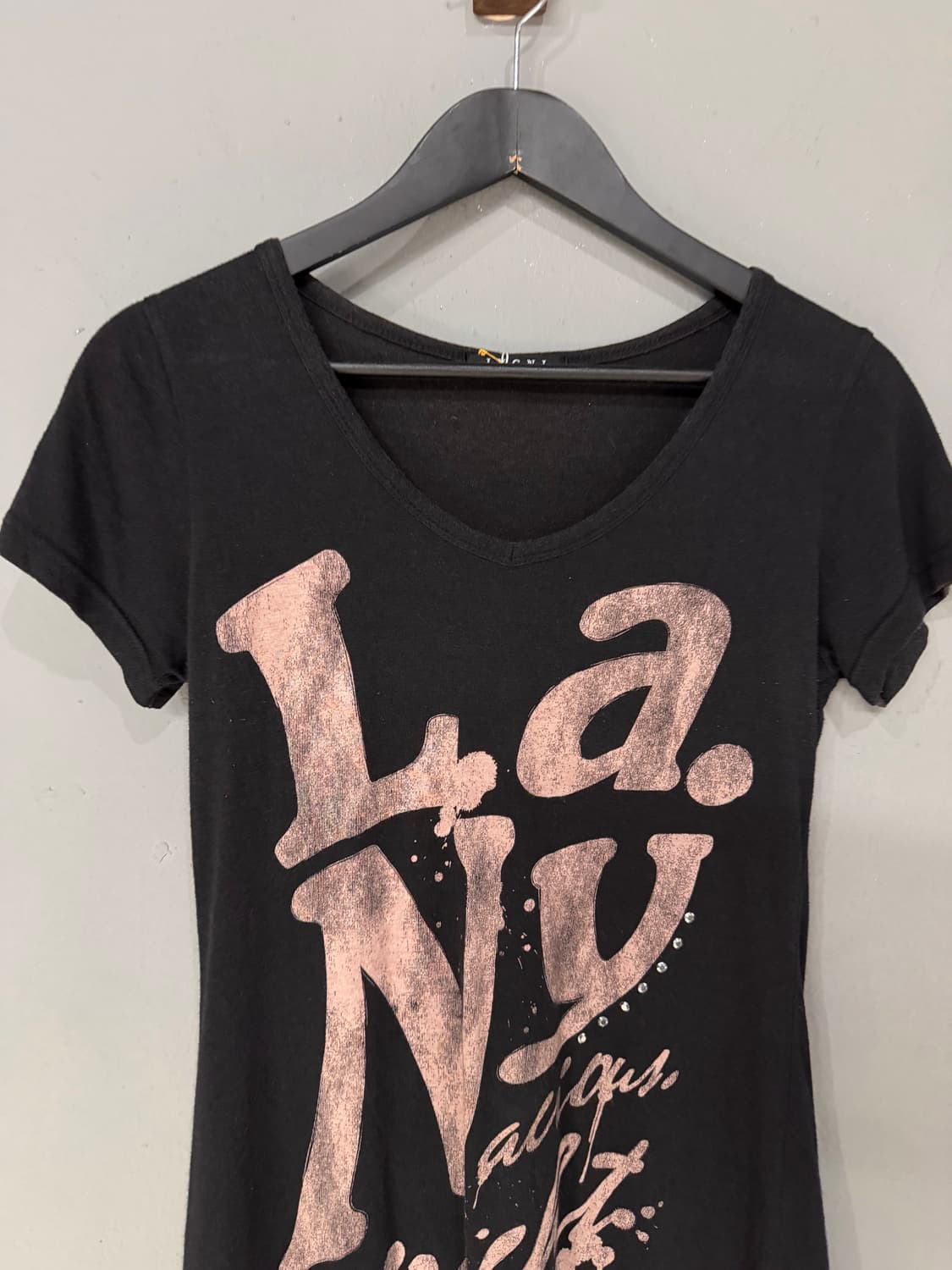 y2k lettering point tee 상품이미지7