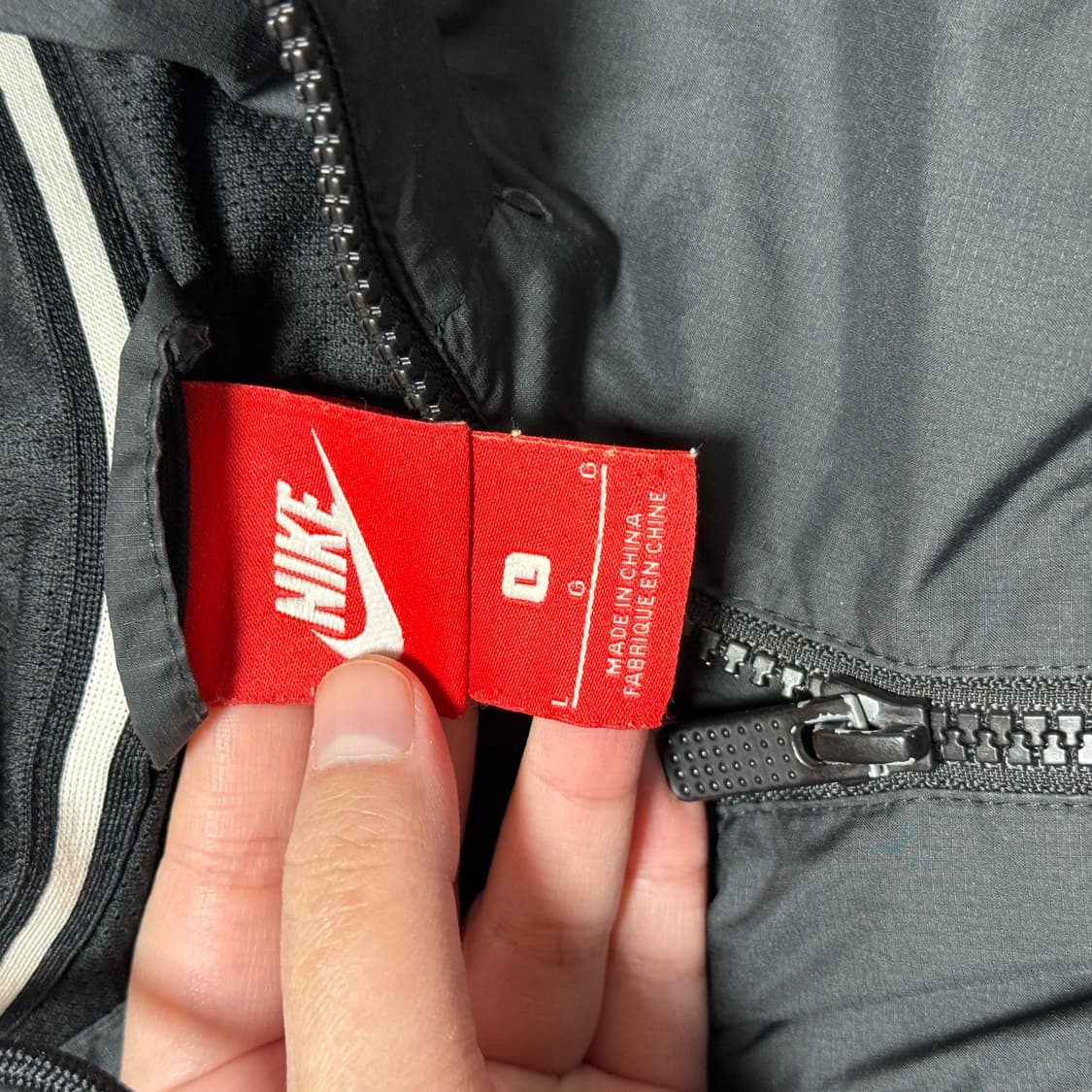 나이키 윈드러너 바람막이 올블랙 상품이미지7