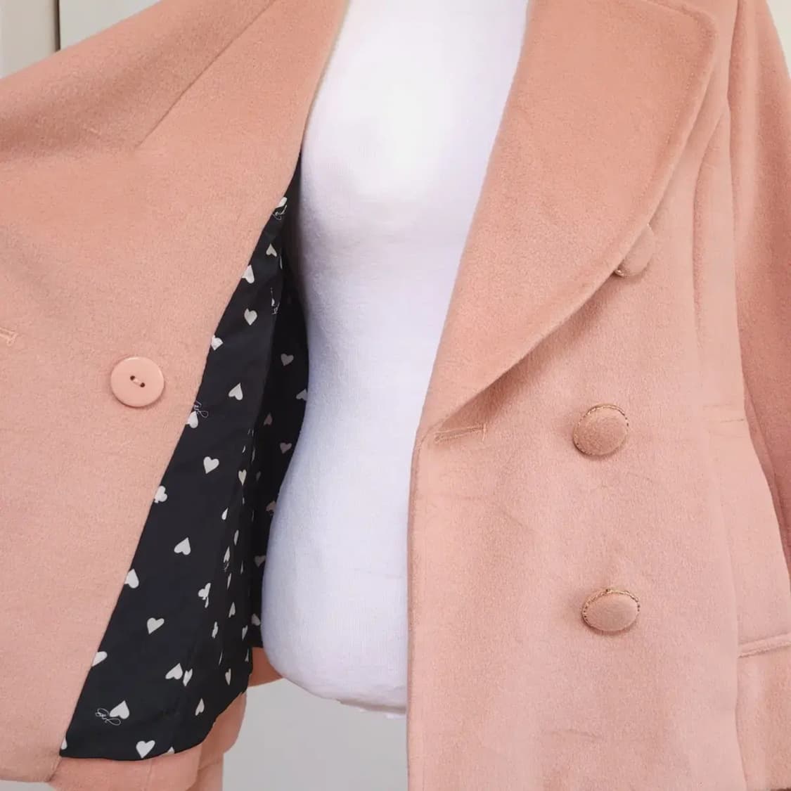 일본빈티지 모직 숏코트 상품이미지6