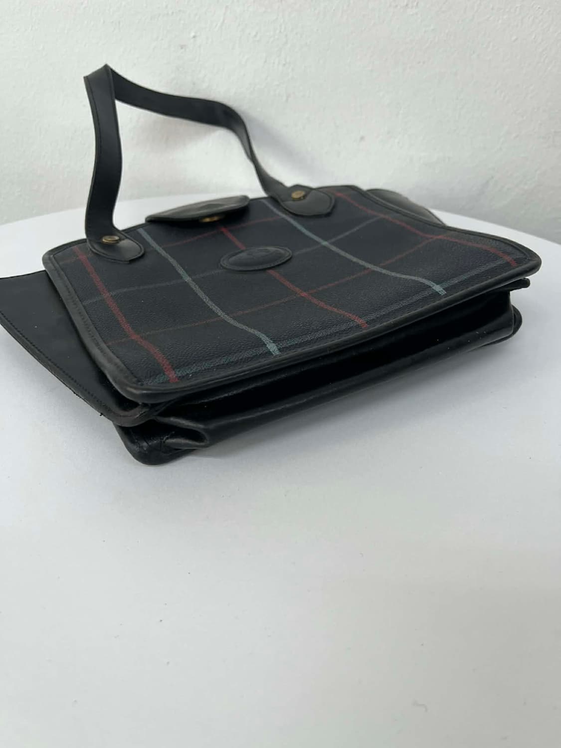 버버리 빈티지 노바체크 네이비 숄더 토트백 상품이미지5