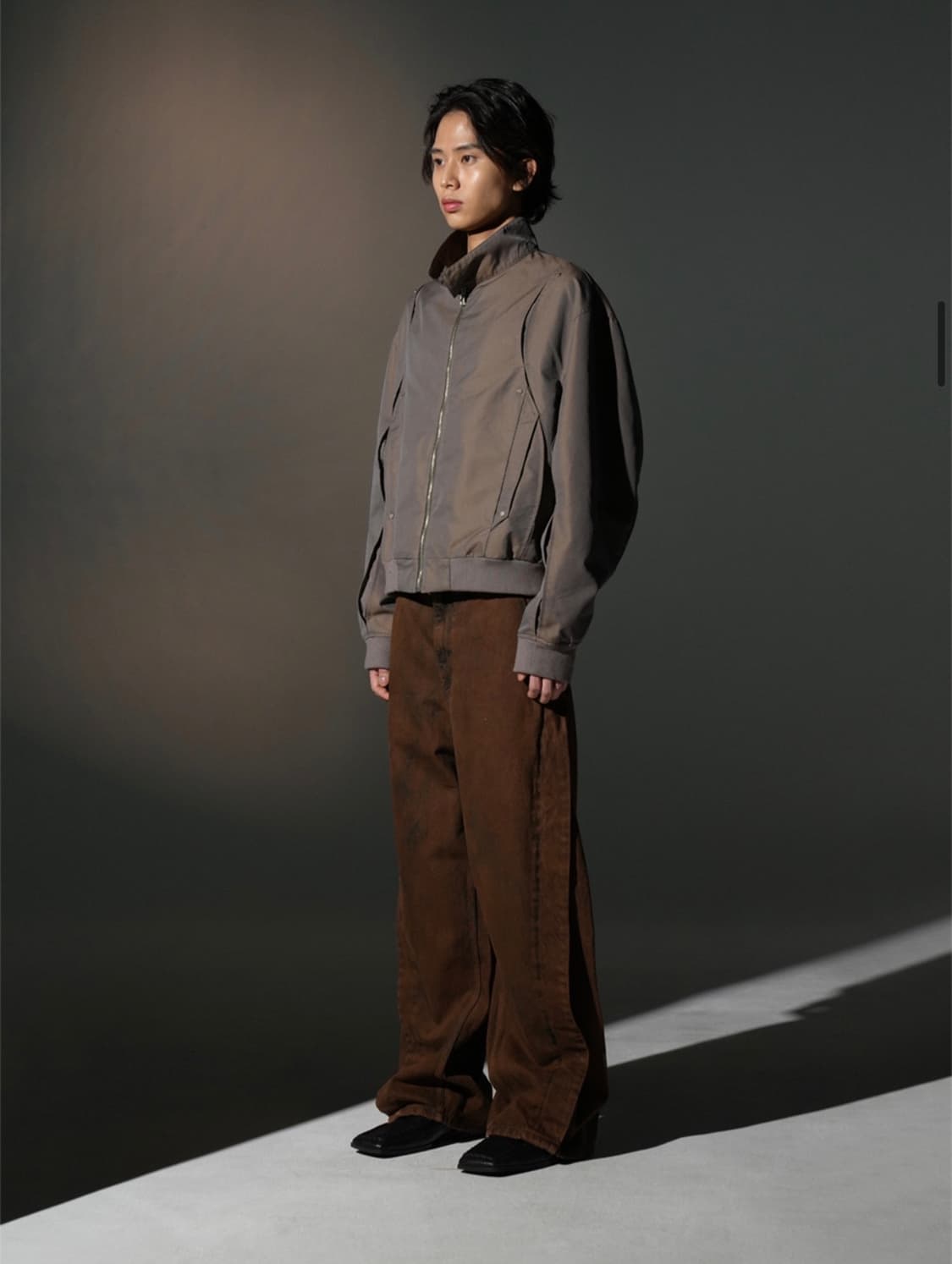 GRAILZ 그레일즈 절개 블루종 자켓 사이즈1 상품이미지2