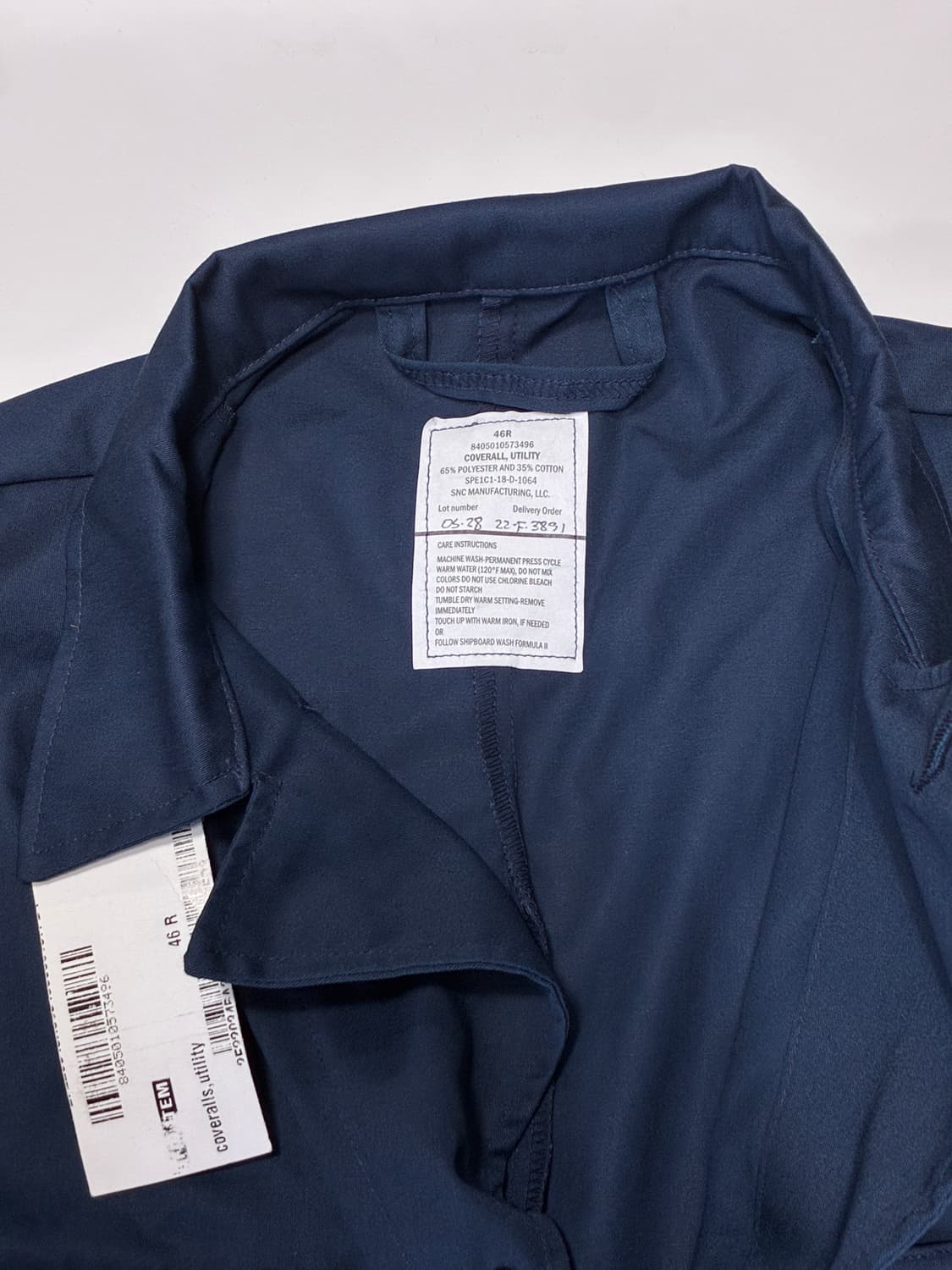 미군 커버올, 해군, 항공기정비복 상품이미지4