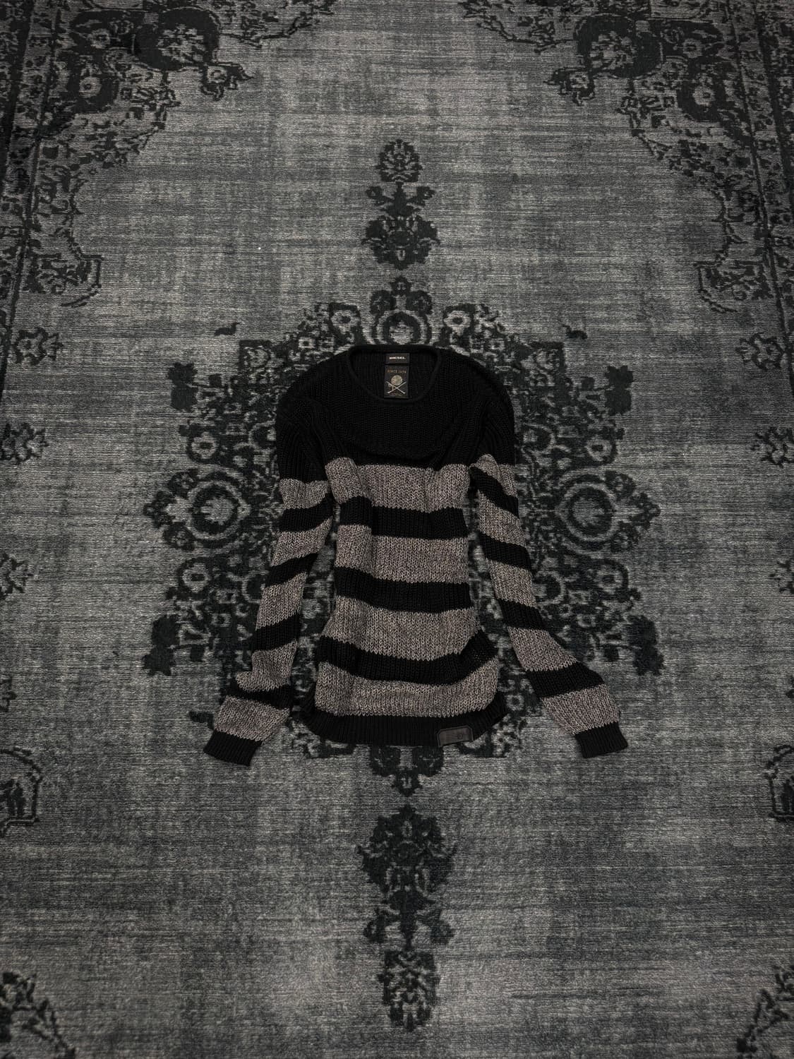 Diesel stripe see through sweater  상품이미지1