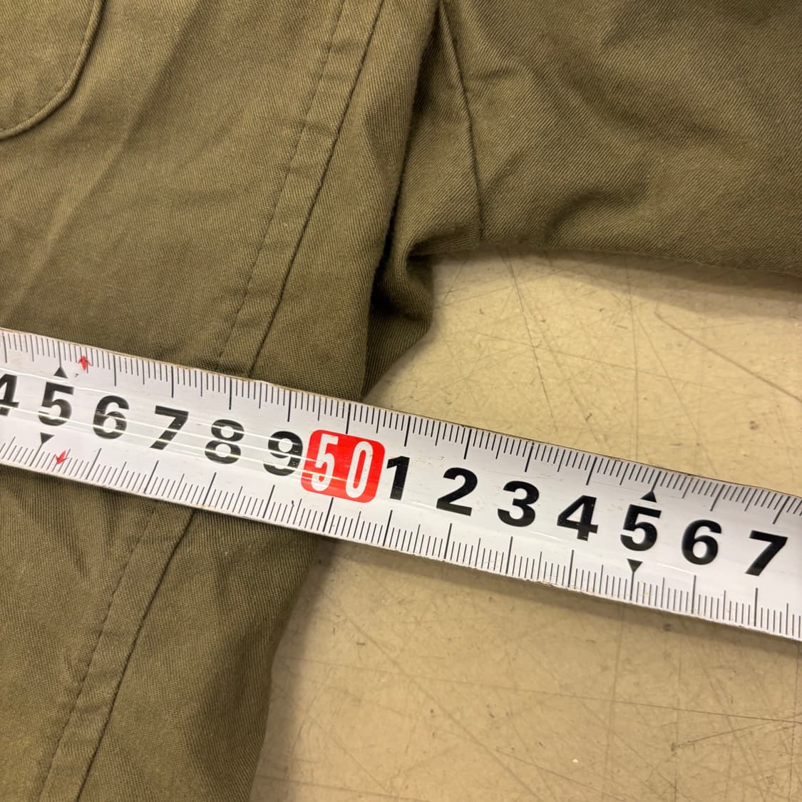 비슬로우 카키 투버튼 코튼 블레이저 상품이미지5