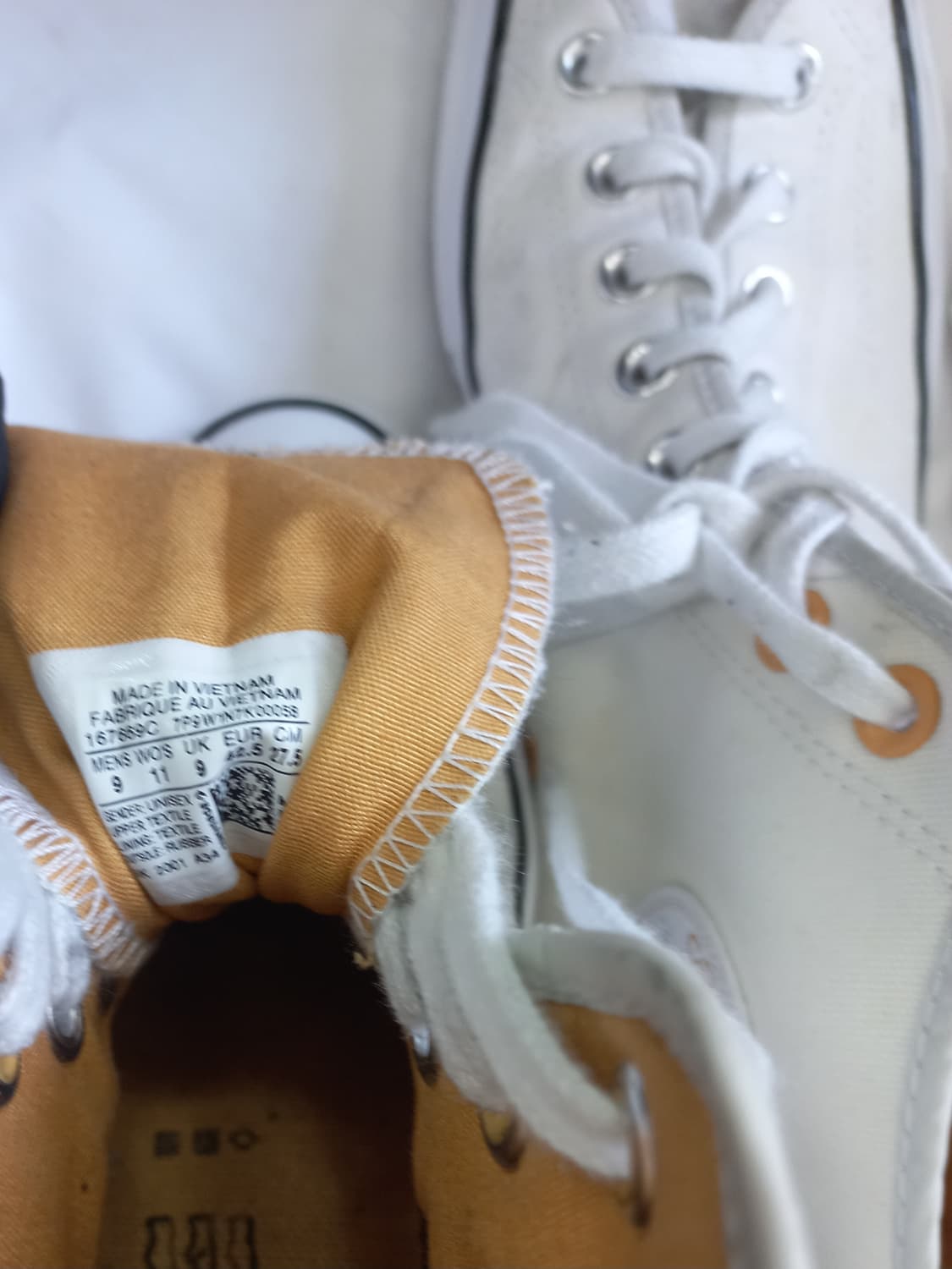 컨버스 척테일러 70 하이 아이보리 275mm 상품이미지3