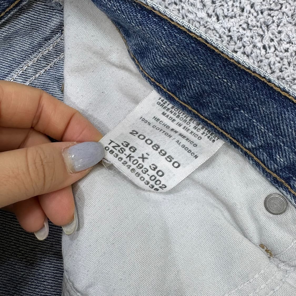 36 LEE 빈티지 데님 팬츠 청바지 0325J 상품이미지5