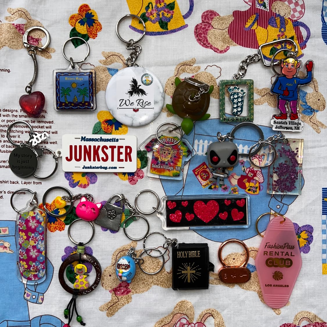 90s vtg Alien Figure Keyring 상품이미지4