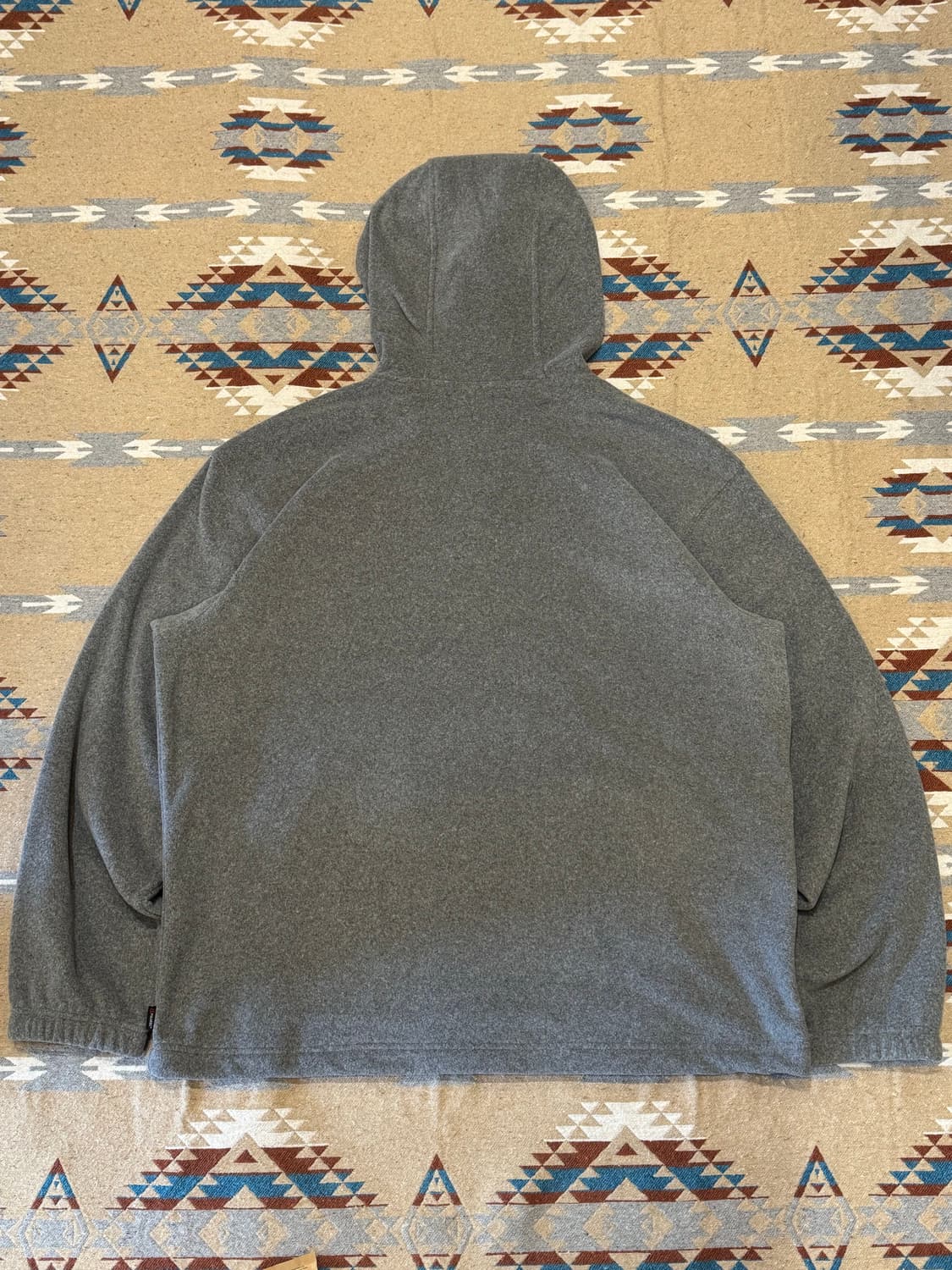 [L] 슈프림 폴라텍 페이스 마스크 하프집 후드 그레이 -25FW 상품이미지6