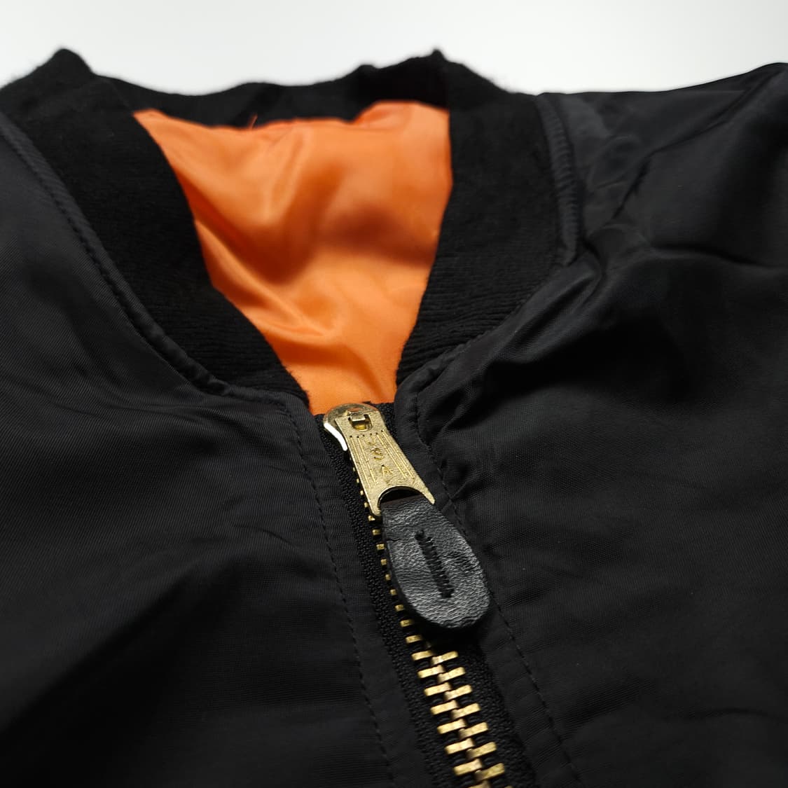 USA 밀리터리 빈티지 ma-1 플라이트 항공점퍼 (S) 상품이미지5