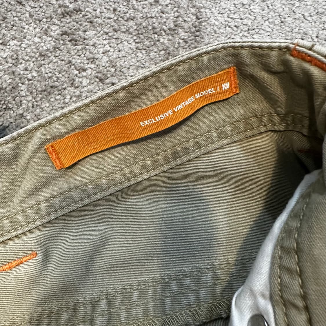 에드윈 익스클루시브 유틸리티 카고 세미 부츠컷(M) 상품이미지8