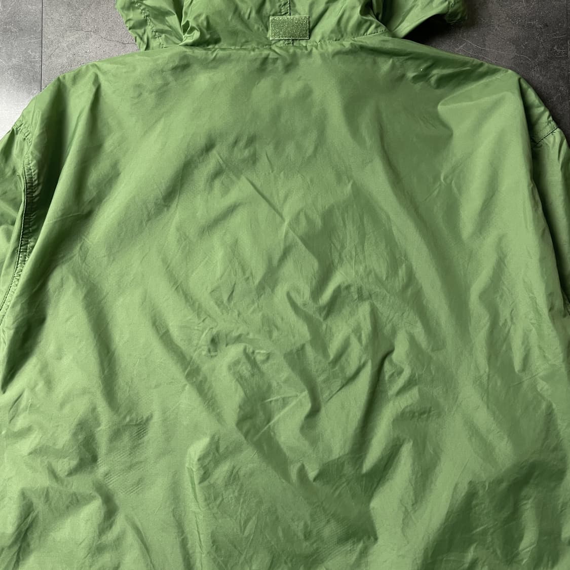 LANDS' END 빈티지 그린 후드 윈드브레이커 A00557 상품이미지8