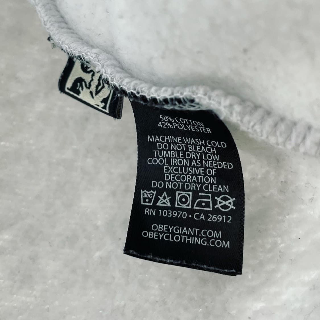 오베이 로고 후드 상품이미지5