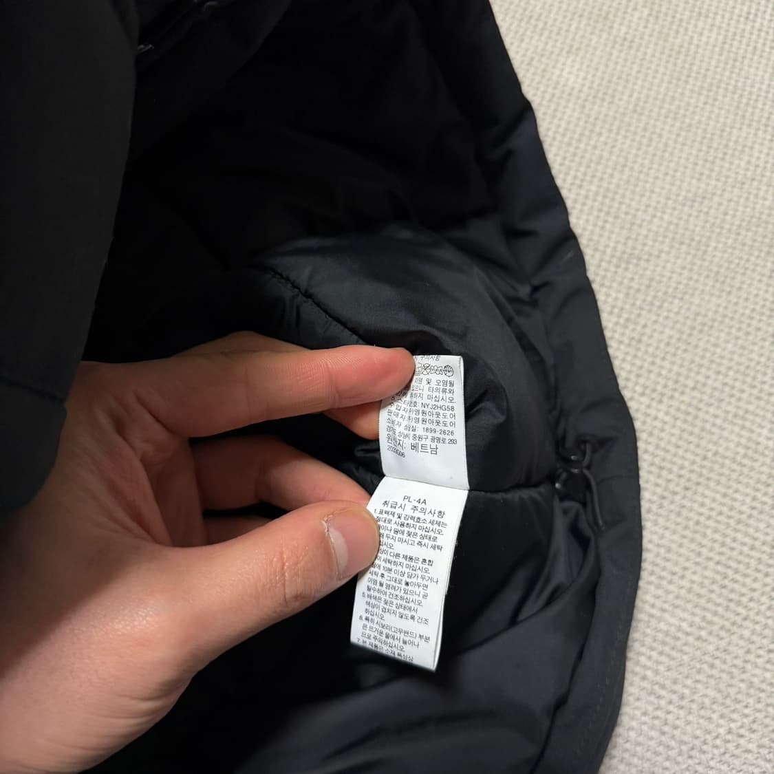 노스페이스 화이트라벨 하이벤트 패딩 파카 상품이미지4