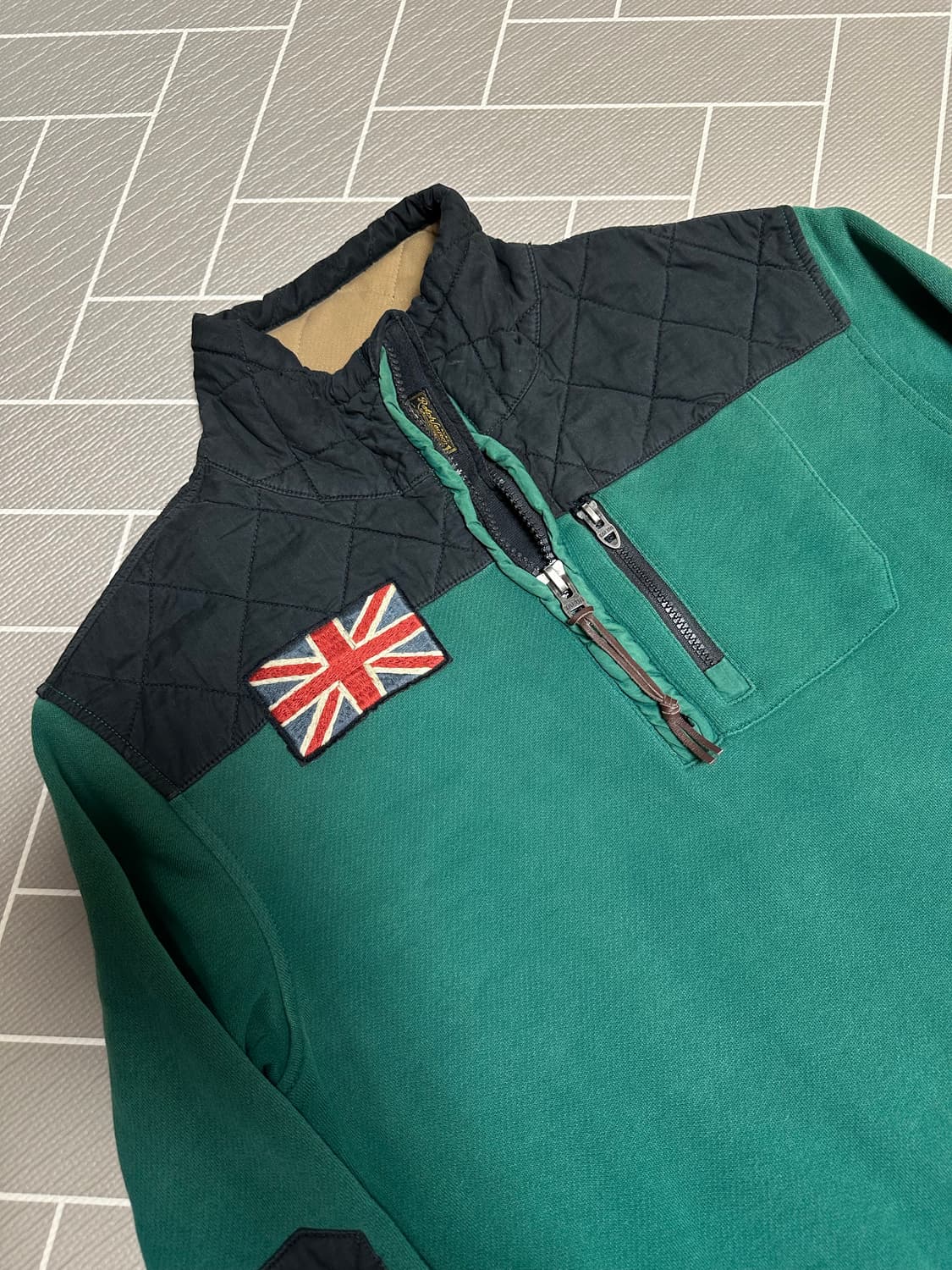 폴로 유니언잭 하프집업 스웻셔츠 상품이미지1