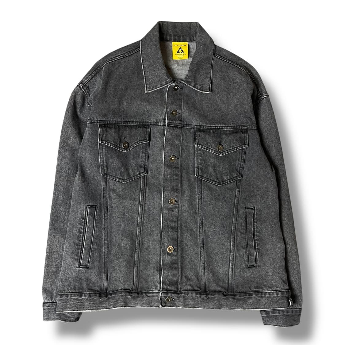 ATTETION 빈티지 흑청 투포켓 자켓 상품이미지1
