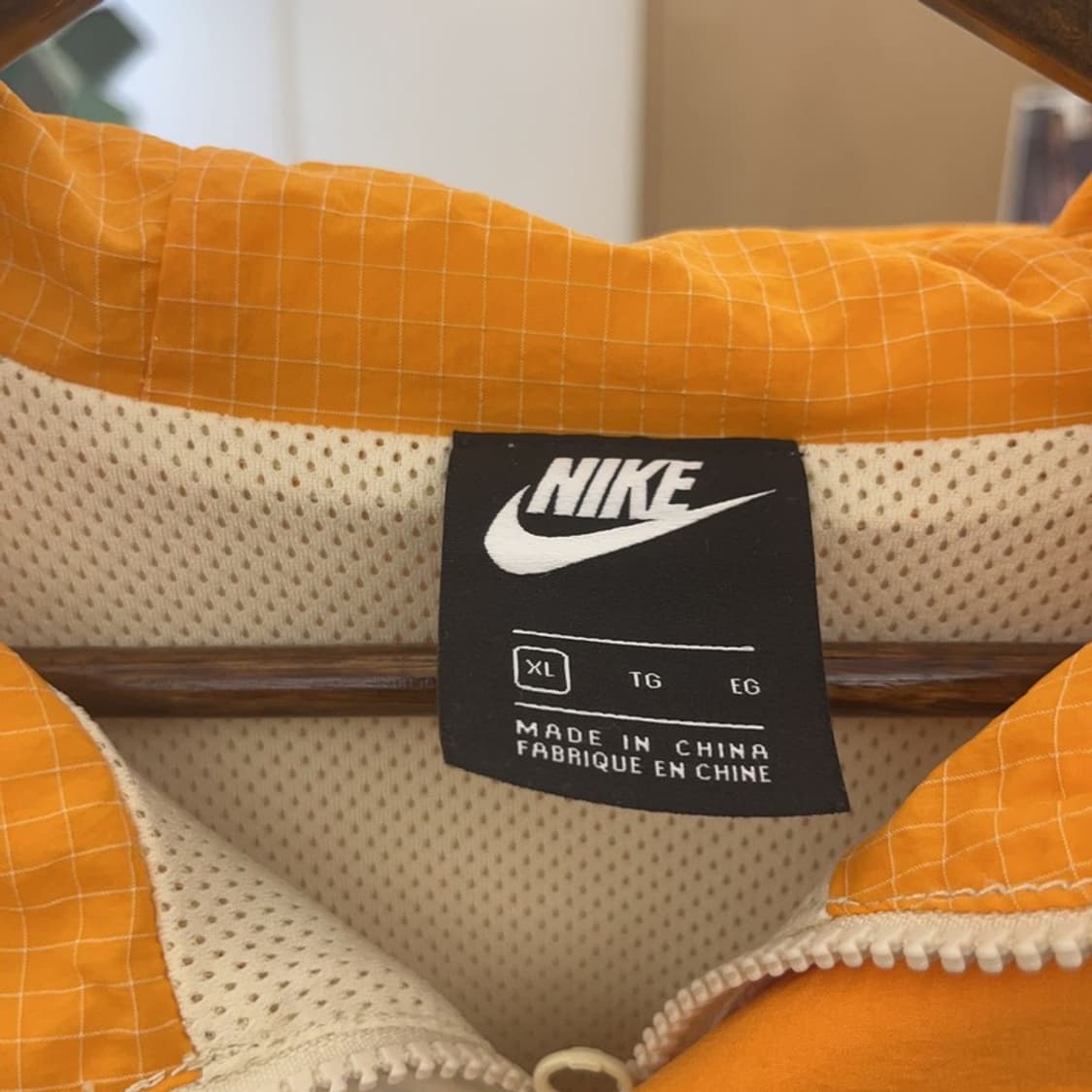 나이키 하이프 하이크 올드스쿨 레트로 반집업 바람막이 XL C09175 상품이미지5