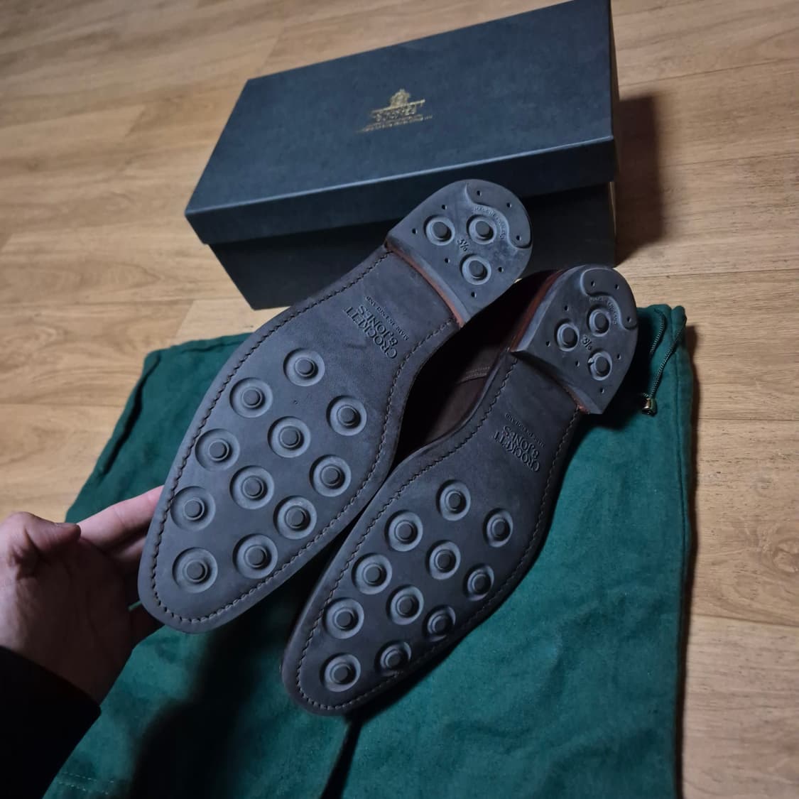 [8.5E]크로켓앤존스 텟버리 처카 부츠 / 알든 버윅 얀코 로크 처치스 상품이미지7