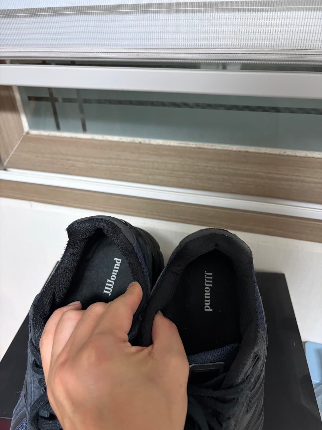 뉴발란스 자운드 JJJJOUND 990V4 네이비 275 상품이미지4