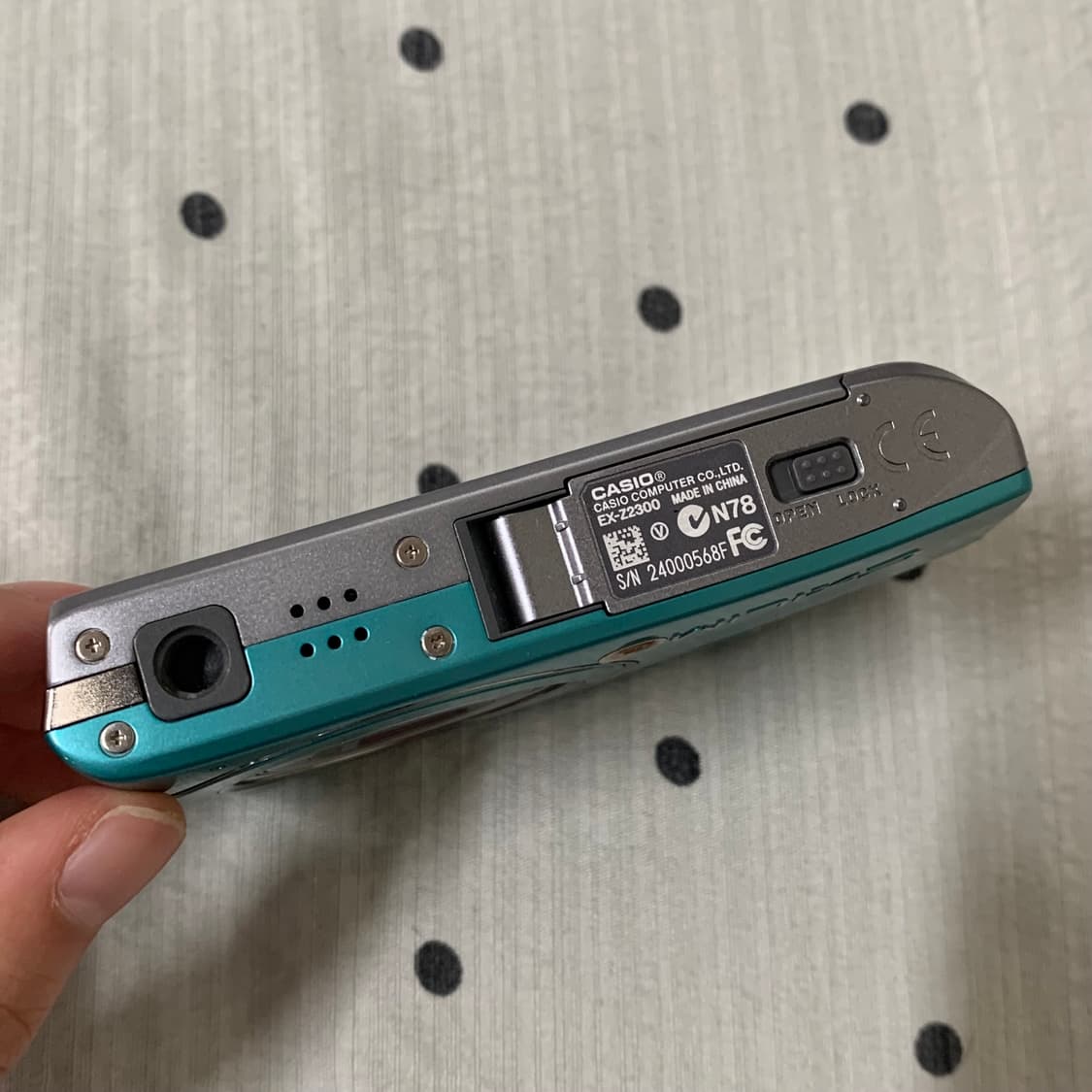 카시오 엑슬림 Z2300 빈티지 카메라  상품이미지7