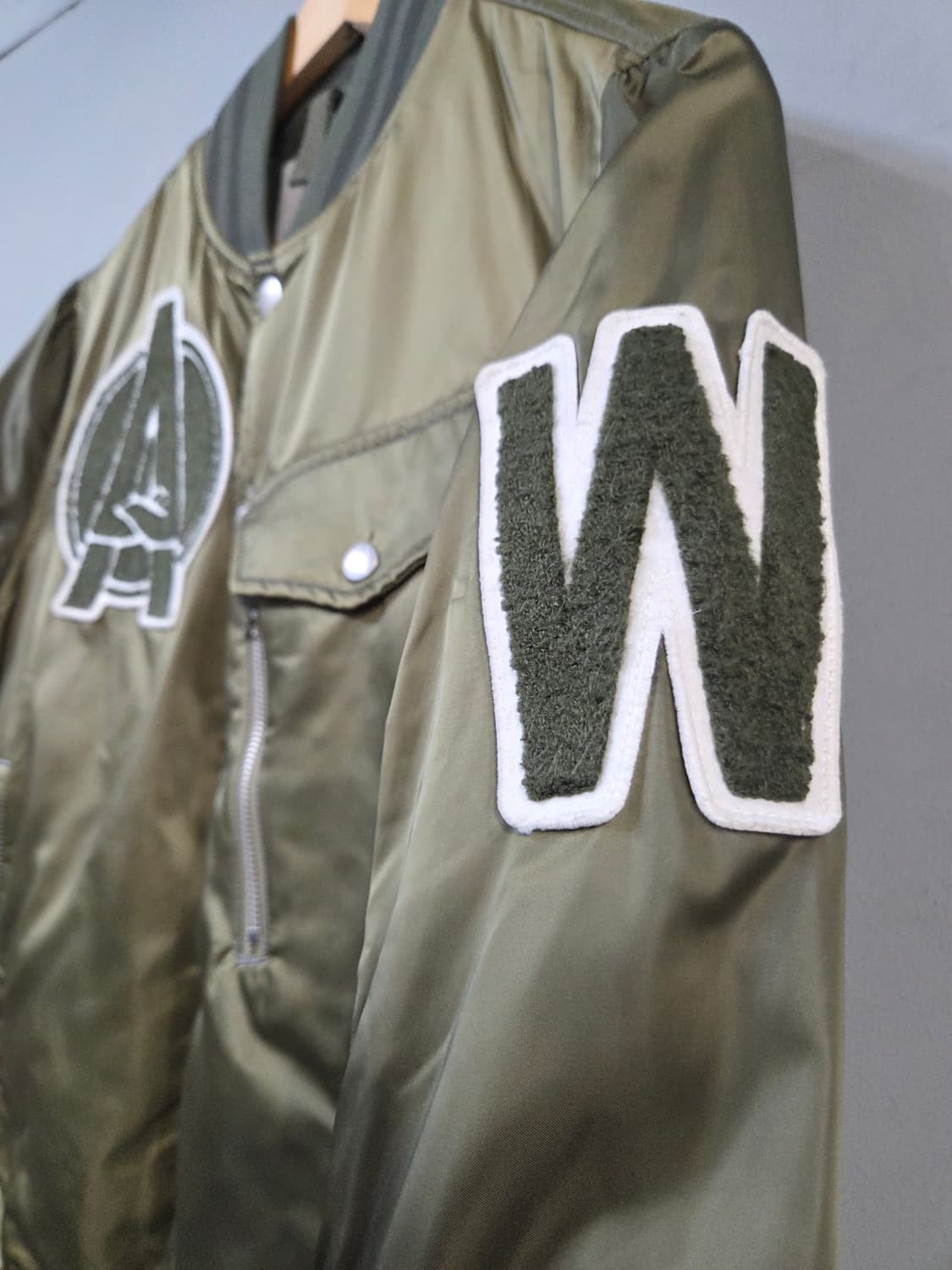 지스타로우 어벤져스 봄버 자켓 카키(M) 상품이미지7