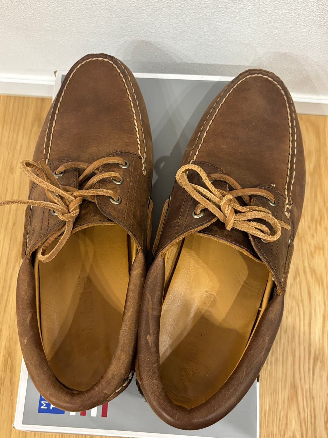 팀버랜드 3아이 보트슈즈 280 브라운 상품이미지4