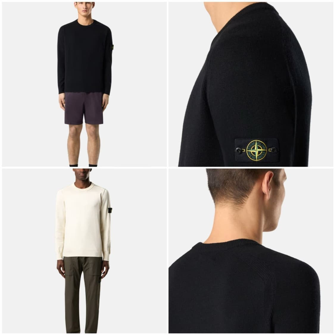 [새상품] 스톤아일랜드 램스울 리브 라운드 니트  상품이미지10