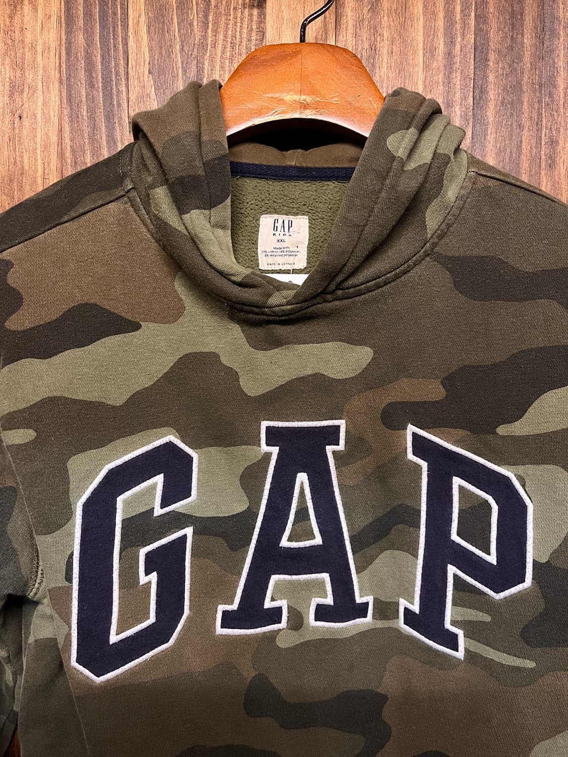 GAP camouflage pattern hoodie 상품이미지4