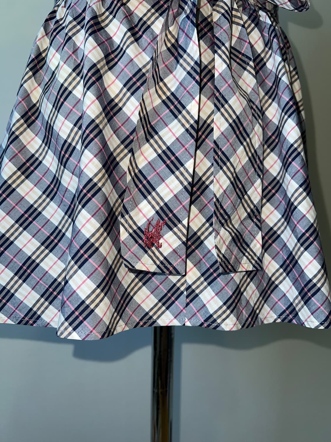 burberry check long blouse 상품이미지3