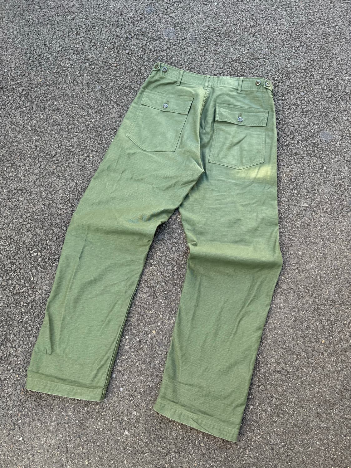 오어슬로우 올리브 퍼티그 팬츠 상품이미지6