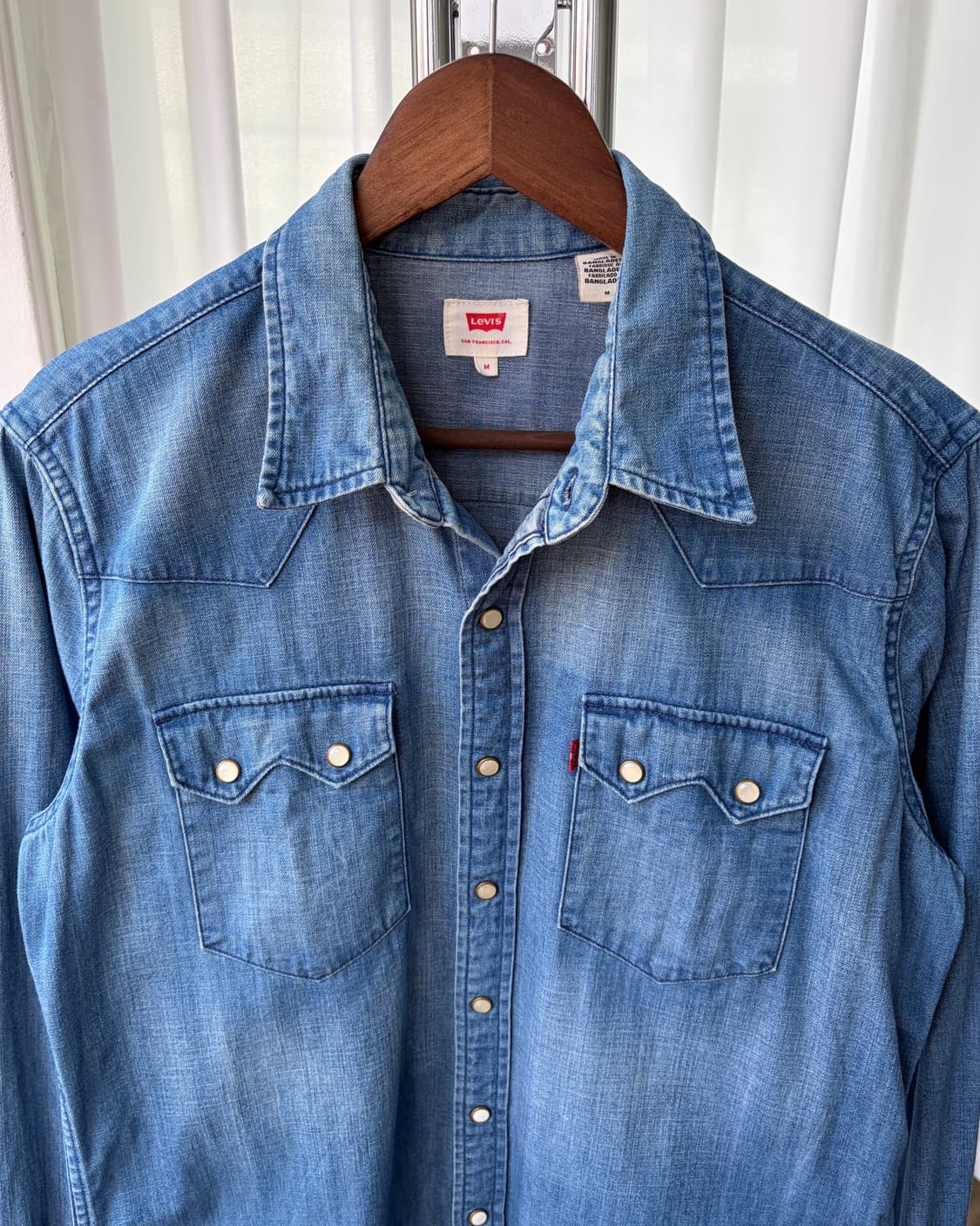 [M]리바이스 Levi's 클래식 웨스턴 데님 셔츠 상품이미지6
