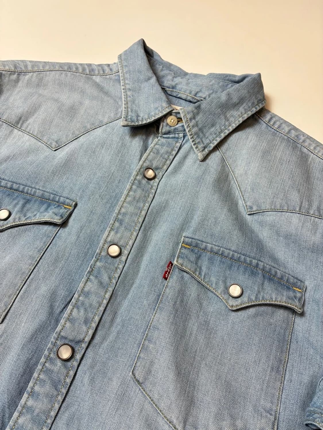 리바이스 바스토우 웨스턴 중청 데님 셔츠 PN8544 상품이미지3