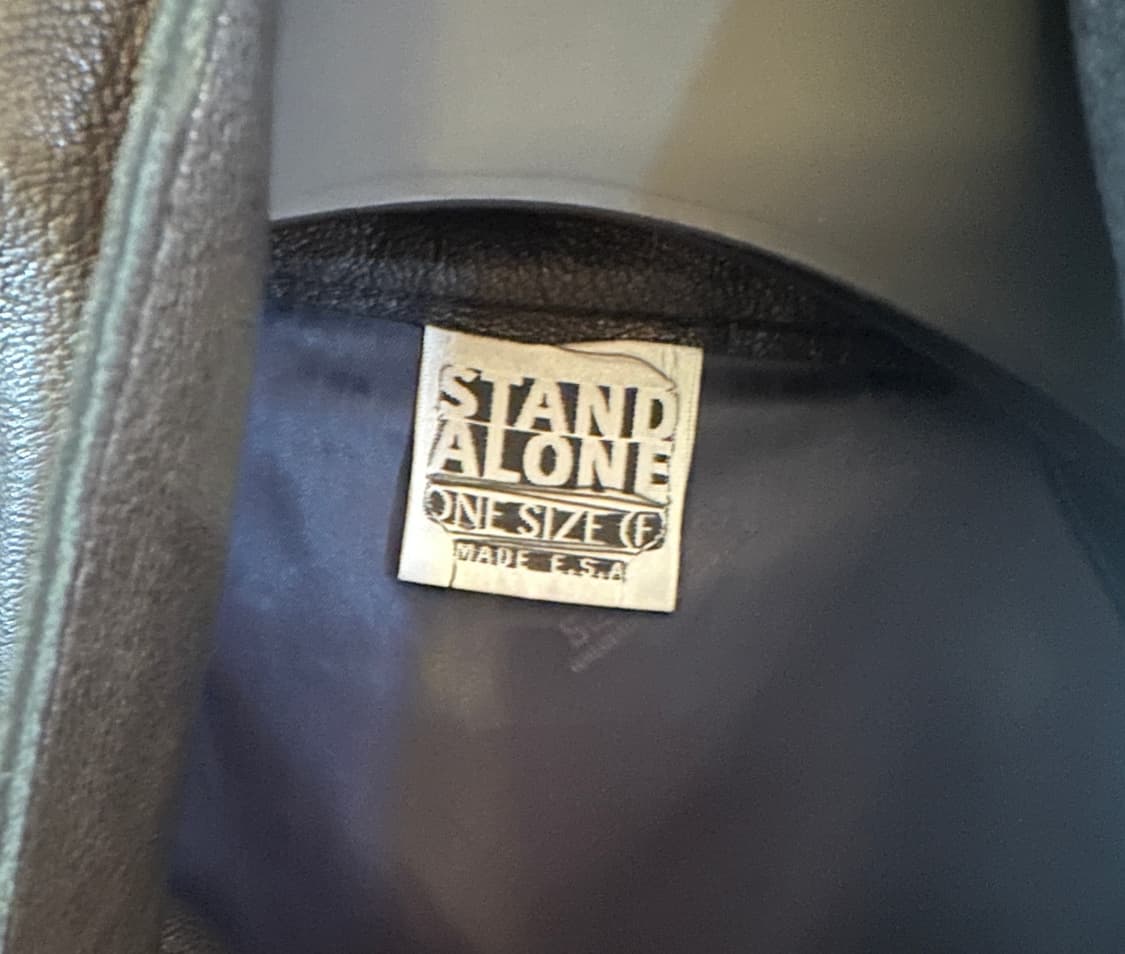 스탠드얼론 standalone 테슬 가죽 자켓 (F) 상품이미지5