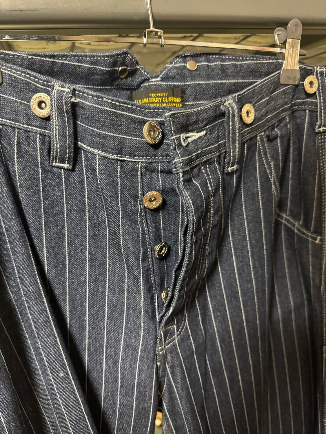 와바시 데님 셋업 복각 자켓 팬츠 상품이미지4