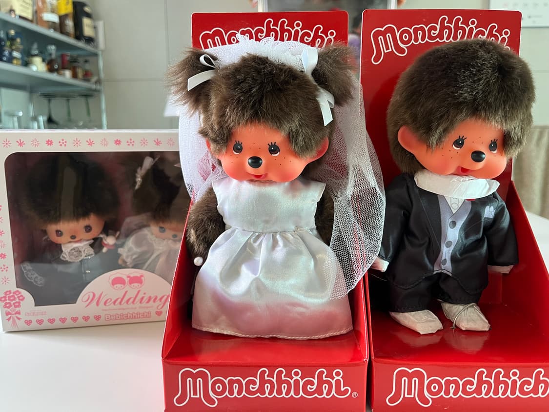 몬치치 웨딩 신랑 신부 세트 (일괄 판매) 상품이미지2