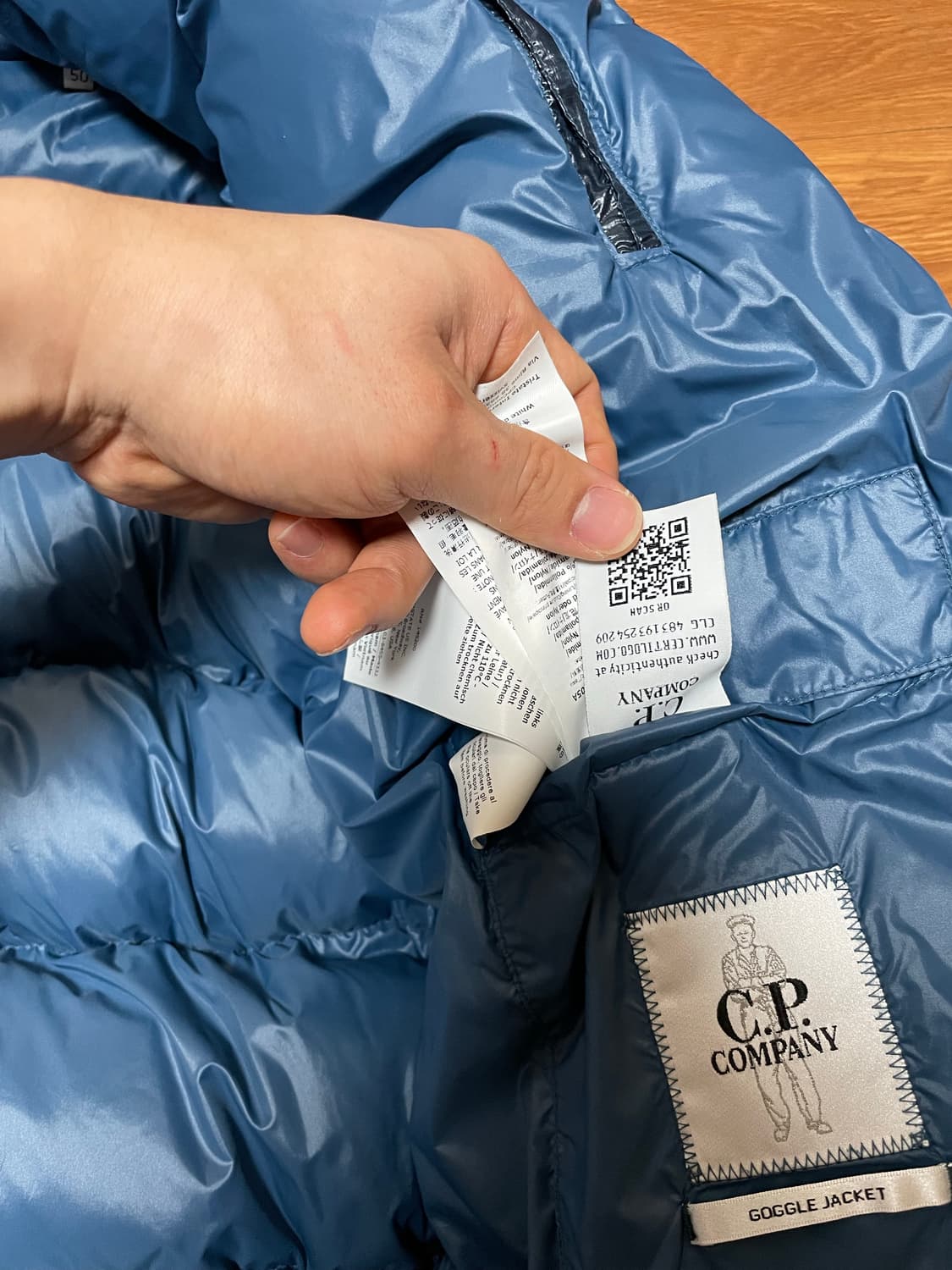 cp컴퍼니 dd쉘-50 다크네이비 상품이미지7