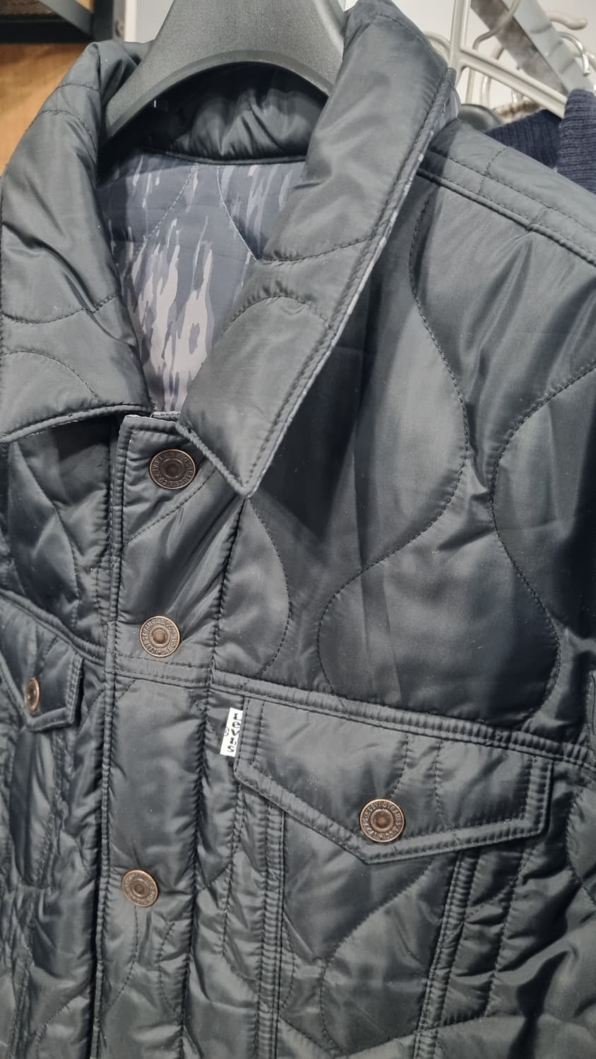 LEVI'S 리버시블 퀼딩 트러커자켓 95~100 1번착용 상품이미지2