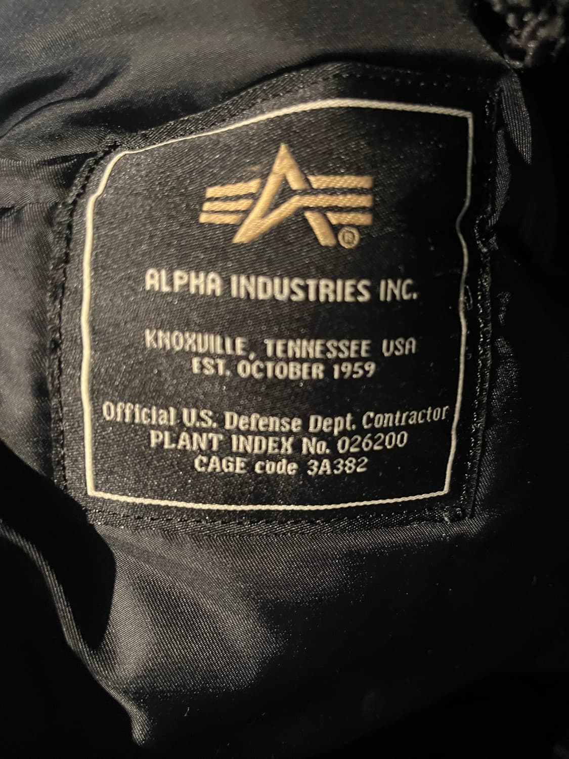 USA 알파인더스트리 N3B 블랙 파카 상품이미지3