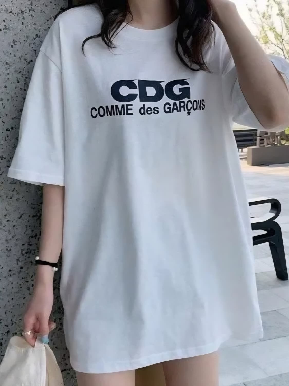 무료배송) 꼼데가르송 CDG 반팔 티셔츠 상품이미지3
